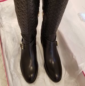 Vince Camuto Black Patria Knee High Boots Sz 9M